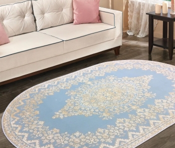 Как выбрать овальный ковёр на пол?